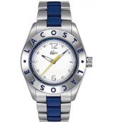 LACOSTE Mod. BIARRITZ QUARTZ S/S CASE 38mm wr 3atm