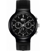 LACOSTE Mod. BORNEO  S/S CASE RUBBER STRAP 50mm 10atm