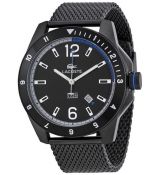 LACOSTE Mod. DURBAN QUARTZ S/S BLACK ION PLATED CASE  44mm wr 5atm